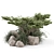 Outdoor Garden Bush Tree Set 3D model small image 4