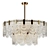 Indigo Salice Brass Chandelier Light 3D model small image 1