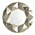 Modern Style Round Decorative Mirror 3D model small image 1