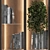 Premium Wood Wardrobe Furniture 3D model small image 3