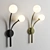 Glowing Blossom Wall Sconce 3D model small image 1