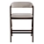 Modern Anita Set, Counter Stool 3D model small image 2