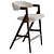 Modern Anita Set, Counter Stool 3D model small image 5