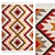 Red Hand Woven Kilim Rug 3D model small image 1