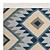 Benuta Zalan Blue Kilim Rug 3D model small image 2