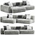 Sky Modular Sofa Tamamm 2015 3D model small image 1