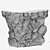 Corner Decor Stone Element 3200mm 3D model small image 4