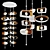 Modern Totem Pendant Lights Collection 3D model small image 3