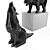 Geometric Wolf & Bear 3D Model 3D model small image 6