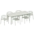 Elegant Turqueta Teak Dining Set 3D model small image 4