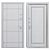 Metal Entrance Door, Porta R 104.П61 3D model small image 4