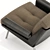 Contemporary Daiki Armchair: Style & Comfort 3D model small image 6