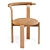 Soho Home Zita Dining Chairs 3D model small image 3