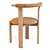 Soho Home Zita Dining Chairs 3D model small image 5