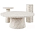 Travertine Resin Furniture Set 3D model small image 1