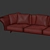 Modern Dambo Sofa by B&B Italia 3D model small image 4