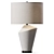 Sleek Metal Table Lamp 3D model small image 1