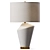 Sleek Metal Table Lamp 3D model small image 2