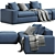 Contemporary Steve Composition 02 Sofa 3D model small image 3