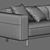 Sleek Bepop Sofa: Modern Elegance 3D model small image 4