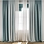 Modern Curtain Model Pack 3D model small image 1