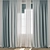 Modern Curtain Model Pack 3D model small image 4