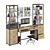 Modern Loft Office Set 3D model small image 3