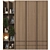 Premium Modern Wardrobe: High-Quality Customize 3D model small image 5