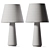 Torrent Metal Table Lamp: Timeless Elegance 3D model small image 2