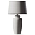 Elegant Alabaster Table Lamp 3D model small image 2