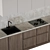 Modern Kitchen Set - 74 3D model small image 5