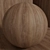 Seamless Oak Wood Material Set 3D model small image 3