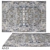 Handmade Shabby Classic Rug 3D model small image 1