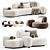 Modern Family Sofas: Mathieu Lehanneur 3D model small image 1