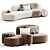 Modern Family Sofas: Mathieu Lehanneur 3D model small image 2