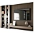 Modern TV Wall Unit 18 3D model small image 2