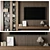 Modern TV Wall Unit 18 3D model small image 3