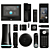 All-in-One Security Intercom System 3D model small image 3