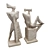 Abstract Cubist Figures Sculpture 3D model small image 6