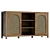 Modern UV-Mapped 58" Sideboard 3D model small image 1