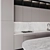 Adjustable Modern Kitchen Set 3D model small image 6