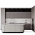 Adjustable Modern Kitchen Set 3D model small image 8