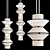 Modern LED Pendant Lamp Collection 3D model small image 2