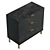 UV-Textured 3-Drawer Dresser Model 3D model small image 5