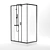 Niagara NG Shower Corner 6808-08 3D model small image 2