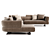 Modern Modular Sofa Series "TAKT C2" by Tok Furniture 3D model small image 2