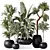 Modern Indoor Plant Set 47 3D model small image 1