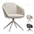  Scandi Style Upholstered Dining Chair 3D model small image 3