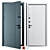 Staller 3K TR1 Entry Door 3D model small image 1