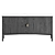 Sleek Olive Reeded Sideboard 3D model small image 2